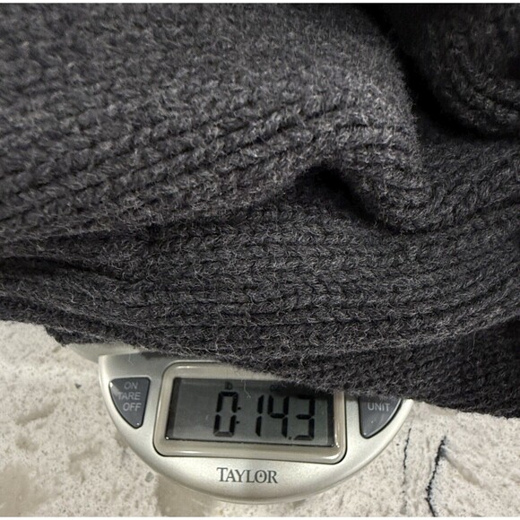 Boys OSHKOSH B'gosh Sweater Nordic Fair Isle Shawl Button Collar Gray Si… - Picture 7 of 7